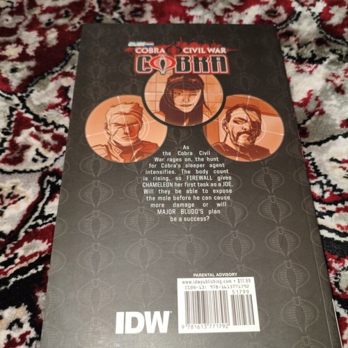 Cobra Civil War vol.2 comic book like new