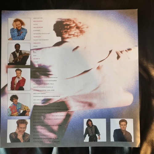 Simply Red A New Flame vinyl used, pop
