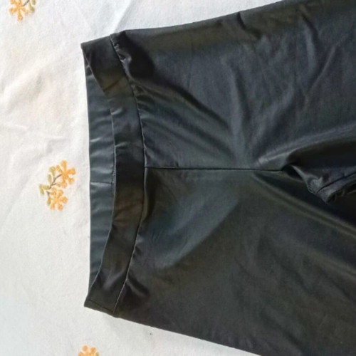 Calzedonia leggings like new with leather effect, black
