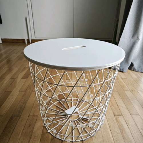 Coffee table with storage like new, small