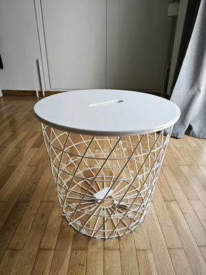 Coffee table with storage like new, small