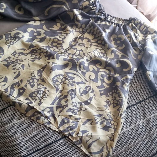 Carol silk blend tunic one size fits large
