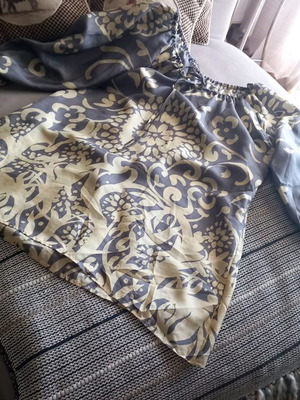 Carol silk blend tunic one size fits large