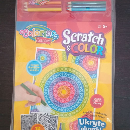 Coloring Creative Scratch & Color for Kids new