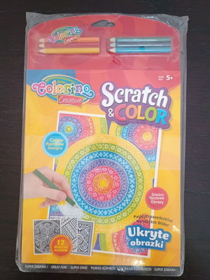 Coloring Creative Scratch & Color for Kids new
