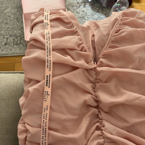 Oh Polly mini dress S new pink