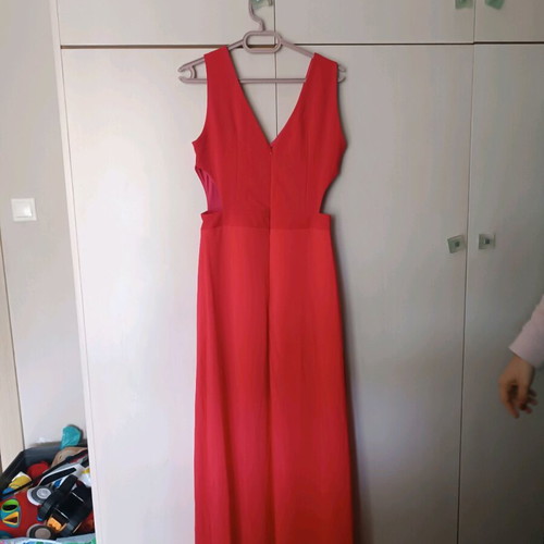 Dejavu women's dress red size Medium like new
