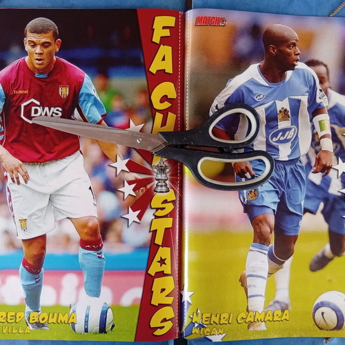 Match Football Magazine Issue 3-9/1/2007 like new with Newcastle Michael Owen poster