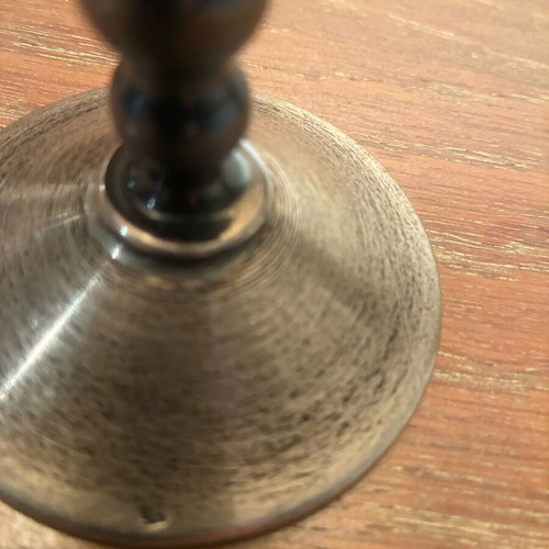 Silver candlestick 925 used, antique