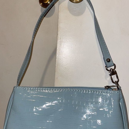 Baby blue handbag new
