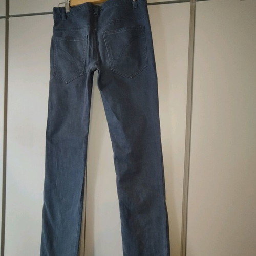 Benetton dark gray boys' jeans pants like new, size 2 XL