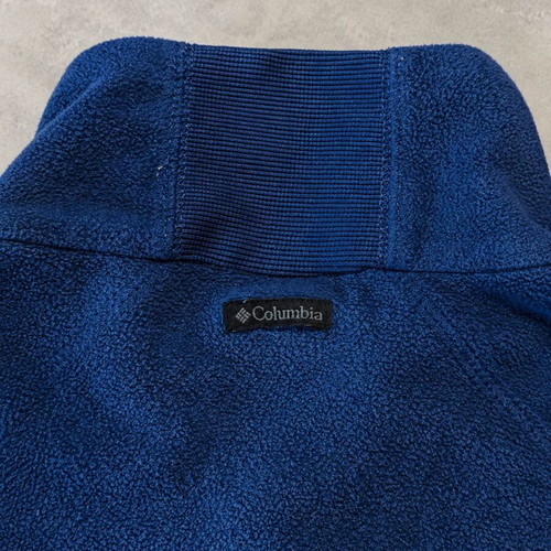 Columbia Full Zip Fleece Jacket for Women, Blue, XL fitting M