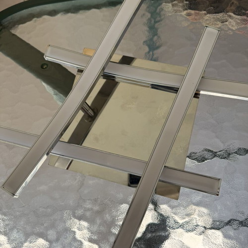 Modern LED Ceiling Light Chrome like new
