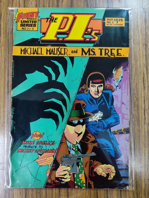 The P.I.'s Michael Mauser and Ms. Tree comic used