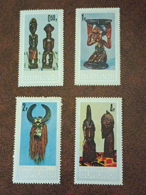 Burundi stamps new, unsealed collectible