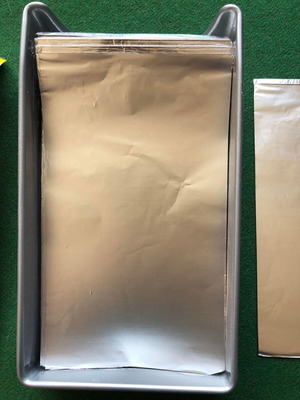 Hairdressing aluminium foils new, 200 sheets per box