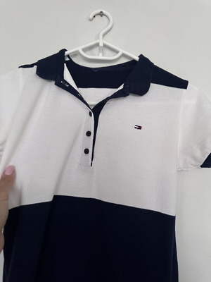 Tommy Hilfiger Dress like new, size S, white and blue
