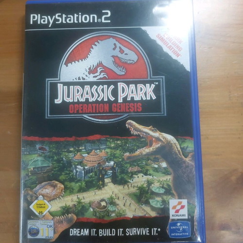 Jurassic Park PlayStation 2 like new with box and manual