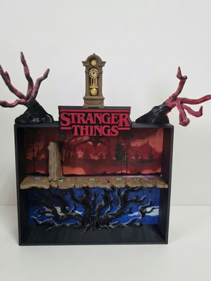 Stranger Things 3D Printed Display Stand new