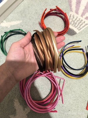 Headbands in various colors new, pack of 40