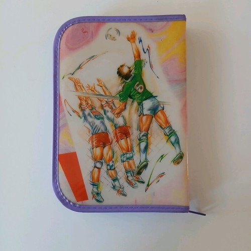 Vintage 90s school pencil case new from bookstore stock