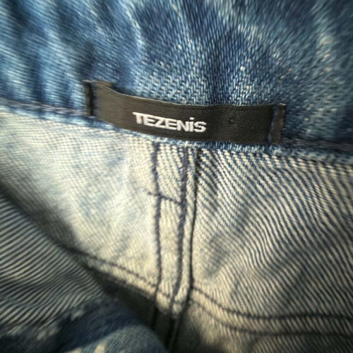 Tezenis jeans shorts size M like new, blue