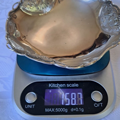 Silver vessel 925 like new with fine craftsmanship