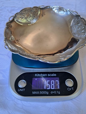 Silver vessel 925 like new with fine craftsmanship