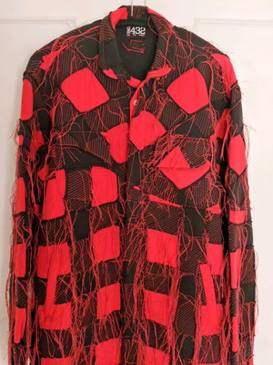 432 Shacket Shag Handmade Men's Reversible Jacket like new