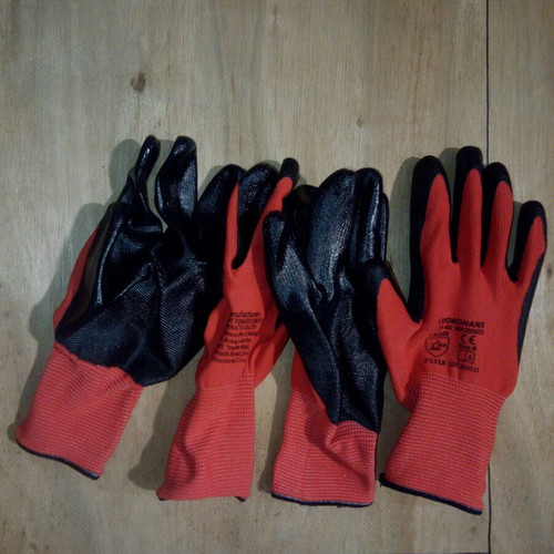 Work gloves new, pack of 4, high durability