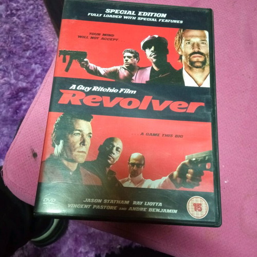 Revolver Jason Statham DVD special edition like new, subbed action