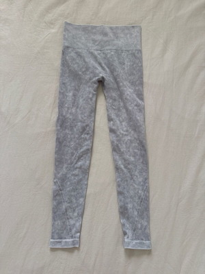 Gym leggings grey seamless high waist like new size S