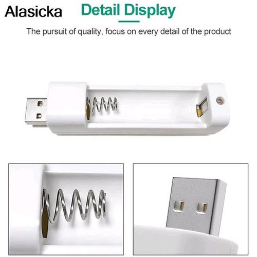 USB battery charger AA/AAA new, compact and convenient