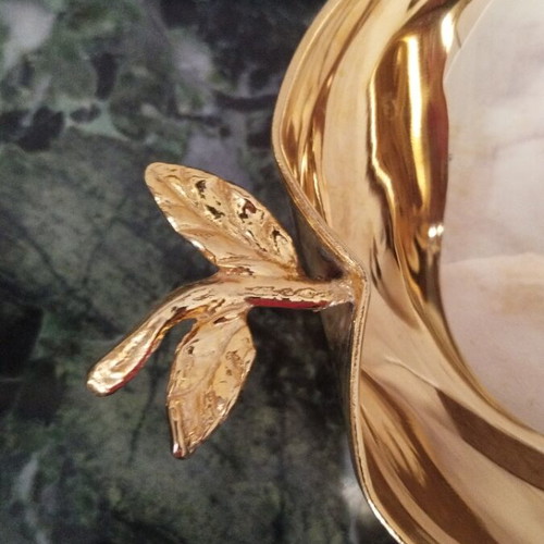 Vintage gold plated decorative bowls set 24K