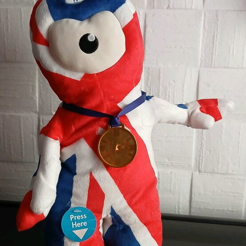 Wenlock mascot used, London 2012 Olympic Games, 33cm