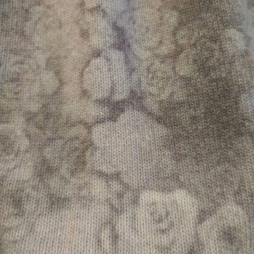 Stefanel winter knitted wool skirt size S like new, gray