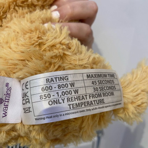 Warmies heating dog plush like new