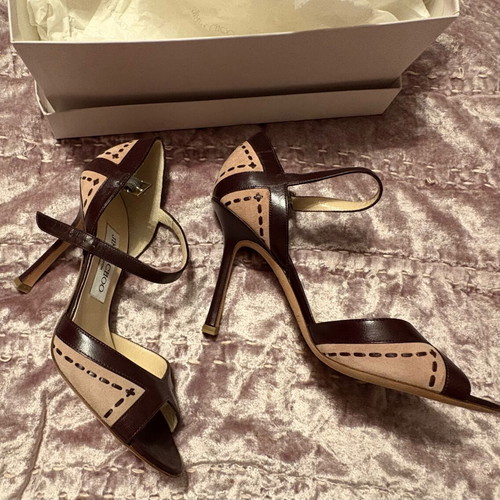 Jimmy Choo Blush Suede heels like new, size 36