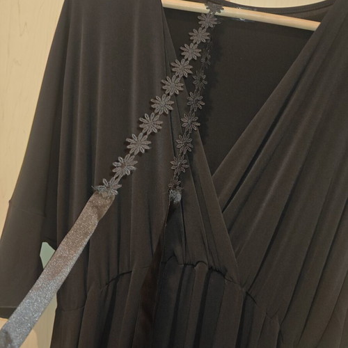 Maxi dress plus size black like new
