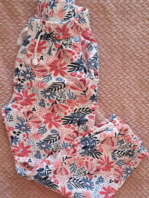 Girls pants used, size 122-128, multicolored