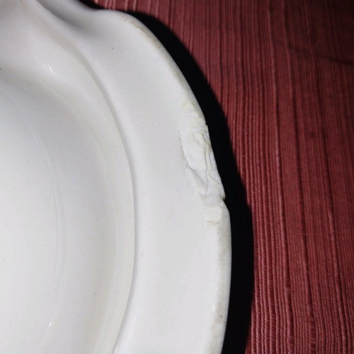 Dunnerkiel porcelain ashtray used, old collectible