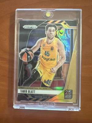 Panini Euroleague Prizm Tamir Blatt /5 basketball card