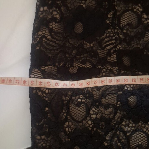 Gerard Darel Black Lace Midi Dress like new, cocktail party