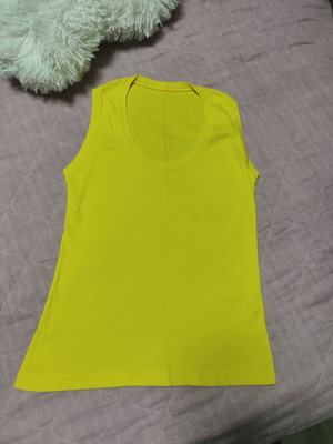 Yellow blouse used, sizes S and M