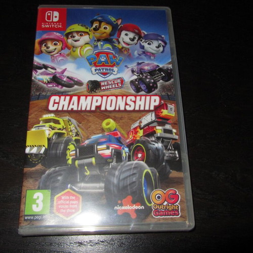 Paw Patrol Rescue Wheels Championship Nintendo Switch game