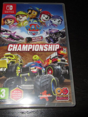 Paw Patrol Rescue Wheels Championship Nintendo Switch game