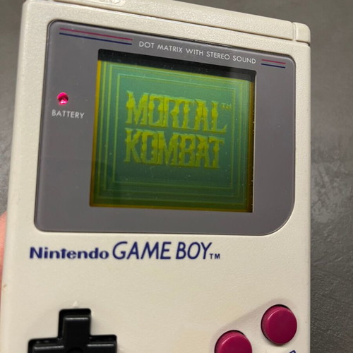 Mortal Kombat Nintendo Game Boy used, Greek first edition