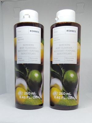 Korres Citrus Κίτρο Αφρόλουτρα 2 x 250ml καινούργια