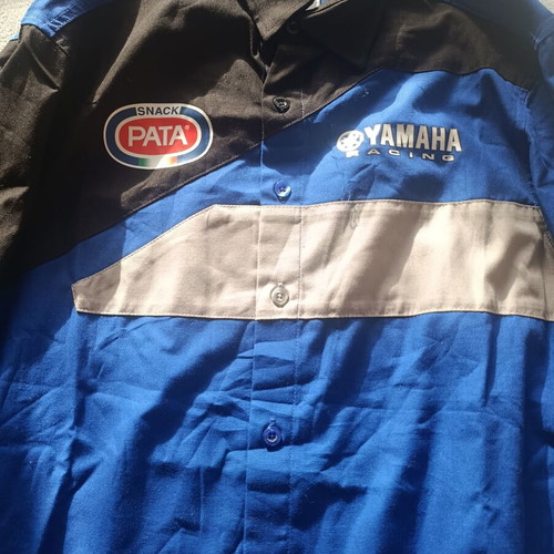 Yamaha Racing WorldSBK Paddock Shirt size S new
