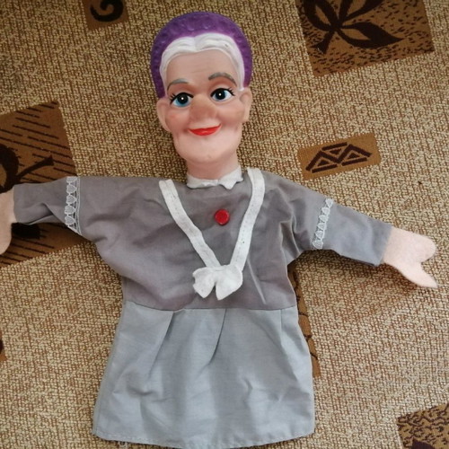 Hand Puppet Theater "The Grandma" used